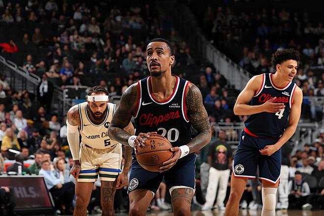 快船大胜雄鹿科林斯砍22+3助助队取5连胜