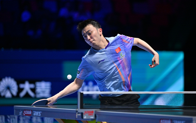 澳门乒乓球世界杯首日林兆恒爆冷击败卡纳克贾